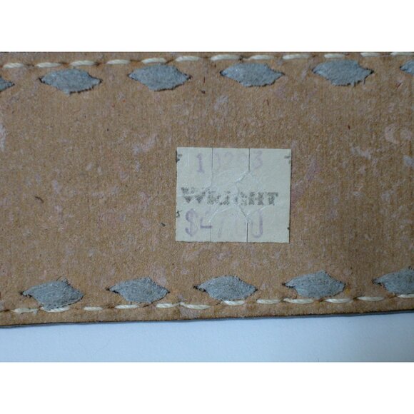 Safari Club International 1994 Belt W/ Gold Buckle & Tooled Leather Design 19 Ye - Picture 11 of 12